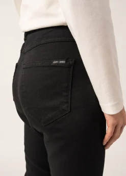 SAINT JAMES Pantalons & Shorts*Jegging en coton Olivia Noir