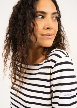 SAINT JAMES Marinières*Marinière anti-UV Phare Neige/navy