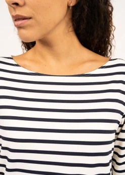 SAINT JAMES Marinières*Marinière anti-UV Phare Neige/navy