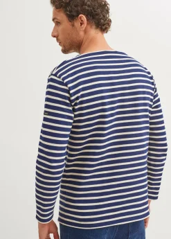 SAINT JAMES Marinières*Marinière col bateau Guildo Marine/ecru