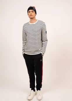 SAINT JAMES Marinières*Marinière en coton Normands Ecru/marine