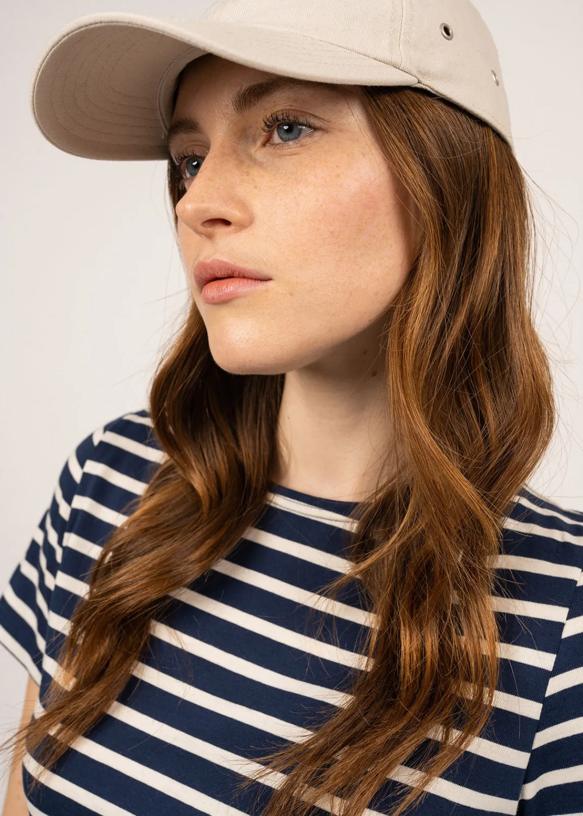 SAINT JAMES Marinières*Marinière manches courtes Etrille Marine/ecru