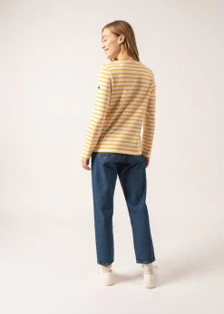 SAINT JAMES Marinières*Marinière Minquidame Ecume/ambre