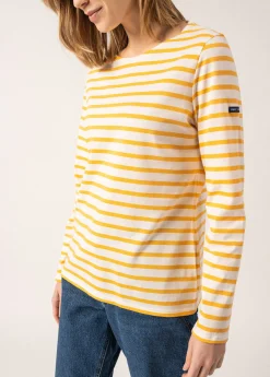 SAINT JAMES Marinières*Marinière Minquidame Ecume/ambre