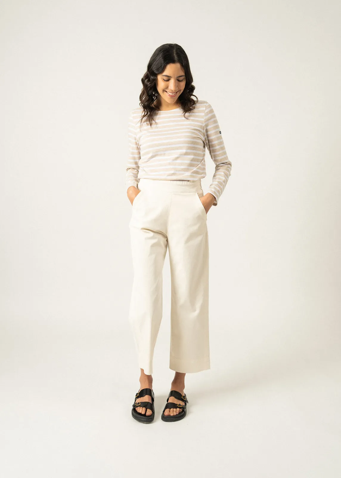 SAINT JAMES Marinières*Marinière Minquidame Naturel/neige