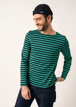 SAINT JAMES Marinières*Marinière mixte Minquiers Navy/trefle