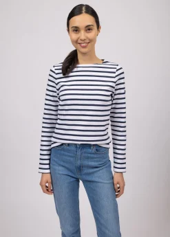 SAINT JAMES Marinières*Marinière Méridame Neige/marine