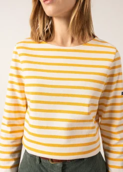 SAINT JAMES Marinières*Marinière Méridame Ecume/ambre