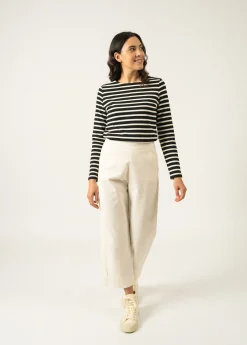 SAINT JAMES Marinières*Marinière Méridame Noir/ecru