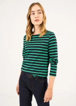 SAINT JAMES Marinières*Marinière Méridame Navy/trefle