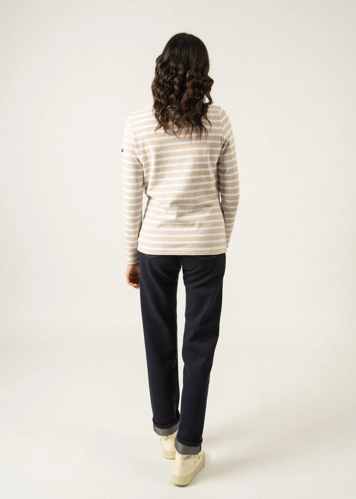 SAINT JAMES Marinières*Marinière Méridame Naturel/neige