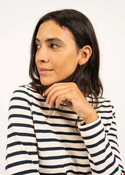 SAINT JAMES Marinières*Marinière Vaujany Ecru/marine