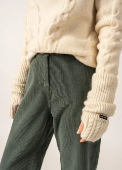 SAINT JAMES Echarpes & Foulards*Mitaine en laine Blancd'hiver