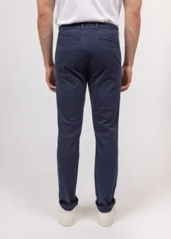 SAINT JAMES Pantalons & Shorts*Pantalon chino Voile Eté Marine