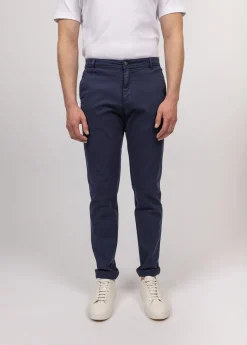 SAINT JAMES Pantalons & Shorts*Pantalon chino Voile Eté Marine