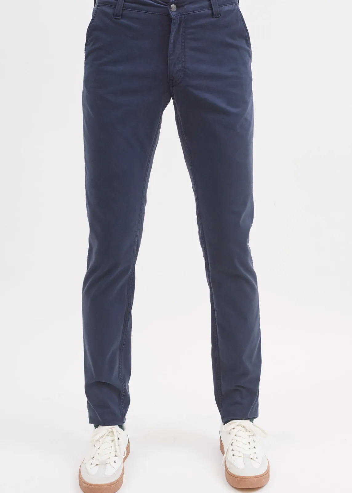 SAINT JAMES Pantalons & Shorts*Pantalon chino Voile Hiver Amiral