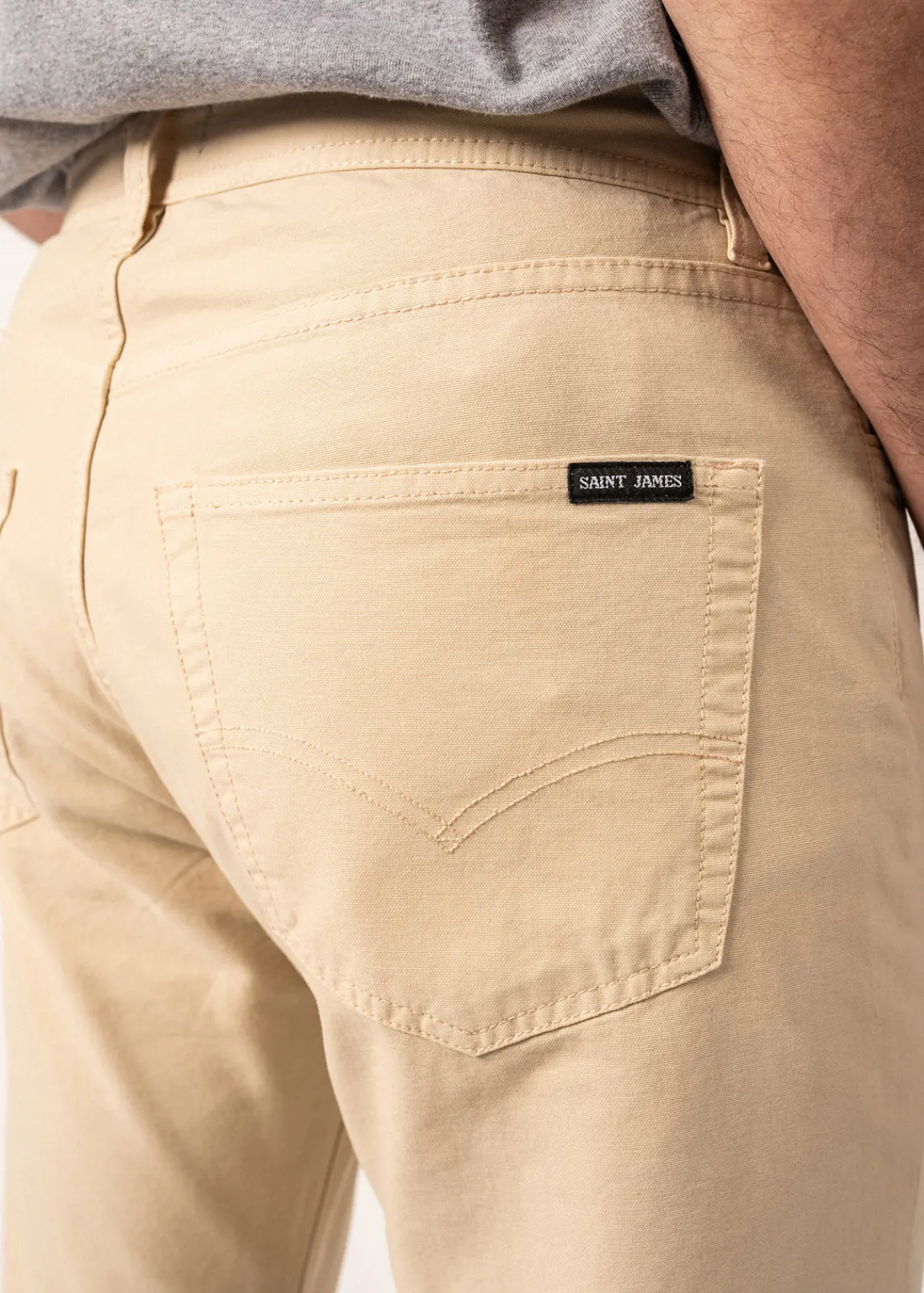 SAINT JAMES Pantalons & Shorts*Pantalon droit Augustin Plage