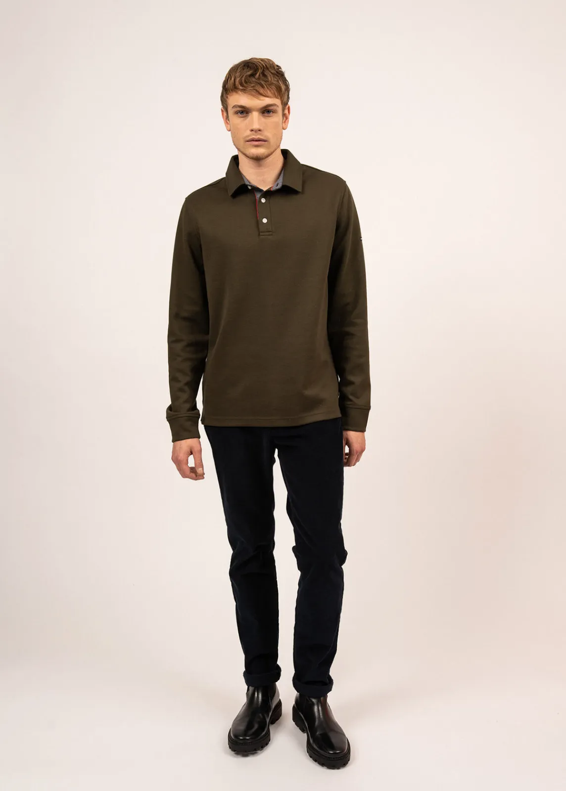 SAINT JAMES Pantalons & Shorts*Pantalon en velours Will Amiral