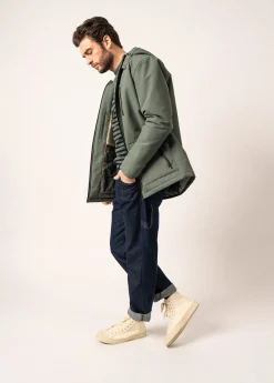 SAINT JAMES Cabans Et Manteaux*Parka imperméable St Gaetan Vegetal