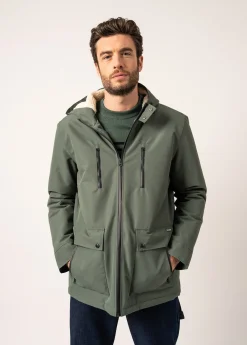 SAINT JAMES Cabans Et Manteaux*Parka imperméable St Gaetan Vegetal