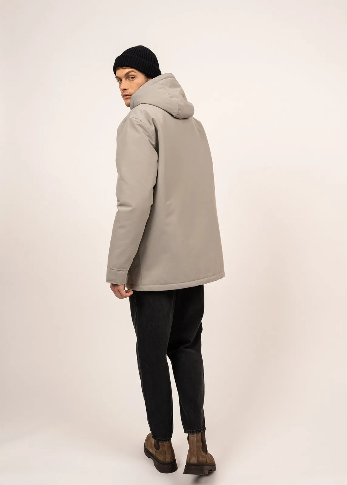 SAINT JAMES Cabans Et Manteaux*Parka imperméable St Gaetan Gris