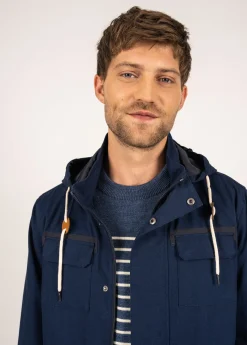 SAINT JAMES Cirés & Vareuses*Parka waterproof St Donald Marine