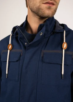 SAINT JAMES Cirés & Vareuses*Parka waterproof St Donald Marine