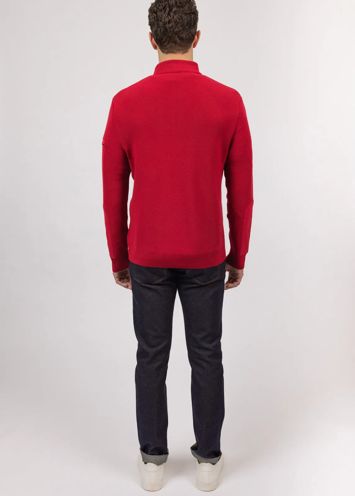 SAINT JAMES Pulls & Gilets*Pull col montant zippé Loup de mer Persan