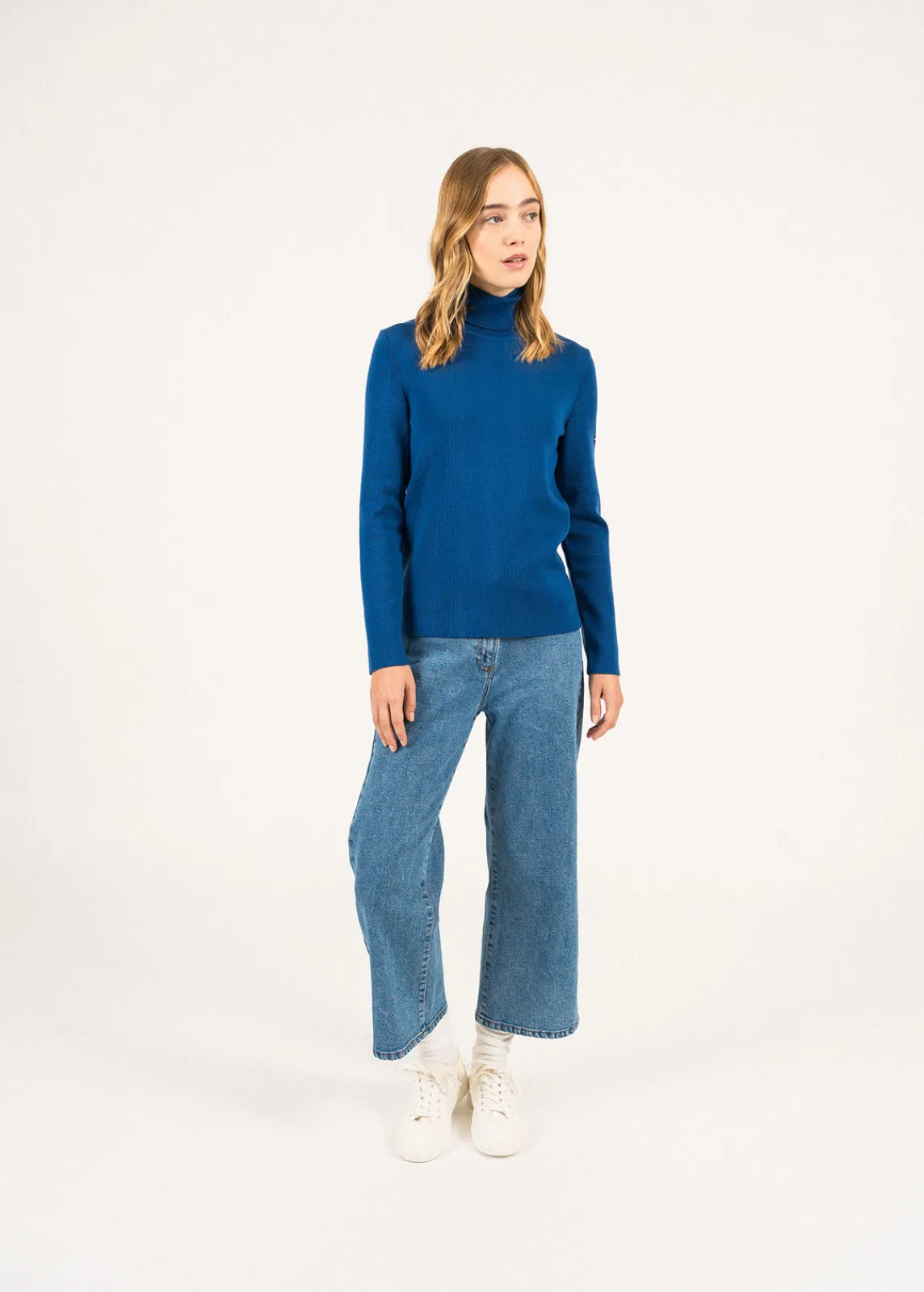 SAINT JAMES Pulls & Gilets*Pull col roulé Houat Gitane