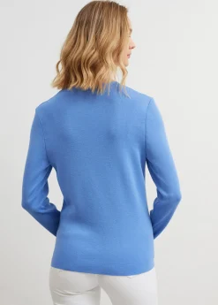 SAINT JAMES Pulls & Gilets*Pull col V Bréhat Oxygene