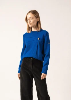 SAINT JAMES Pulls & Gilets*Pull en laine à broche Phare Gitane