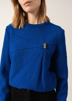 SAINT JAMES Pulls & Gilets*Pull en laine à broche Phare Gitane