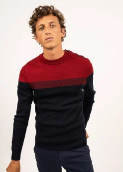 SAINT JAMES Pulls Marins*Pull marin Bretagne Marine/persan