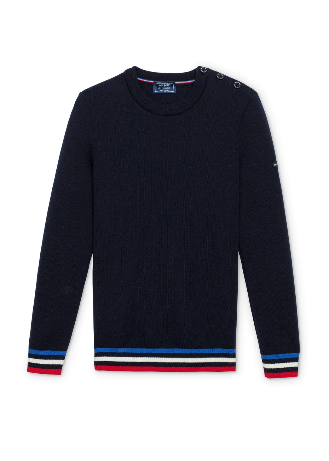 SAINT JAMES Pulls Marins*Pull marin Brégançon Navy