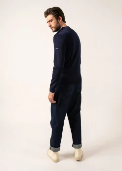 SAINT JAMES Pulls Marins*Pull marin en laine Rives Insigne/oxygene