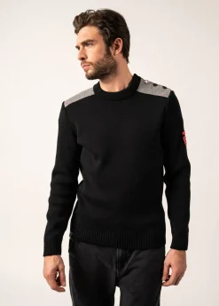 SAINT JAMES Pulls Marins*Pull marin Moraine Arpin Noir