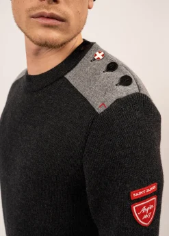 SAINT JAMES Pulls Marins*Pull marin Moraine Arpin Anthracite