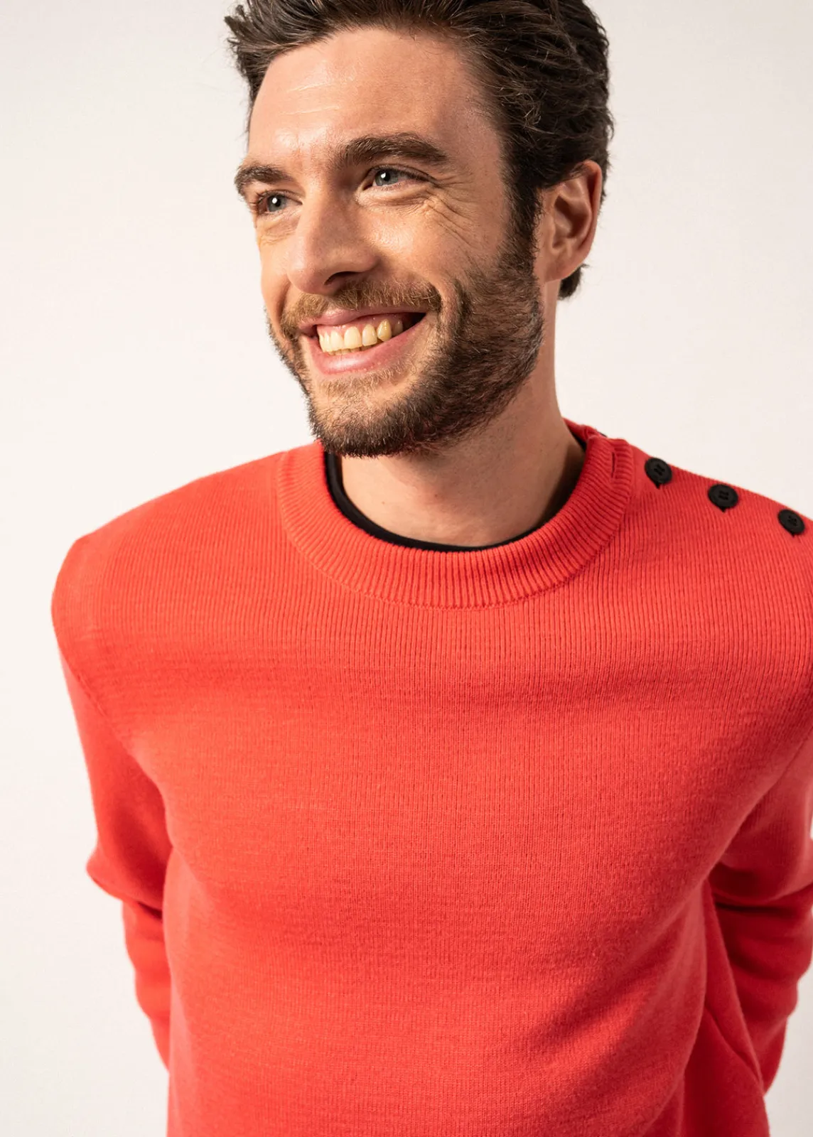 SAINT JAMES Pulls Marins*Pull marin uni Cancale Doly