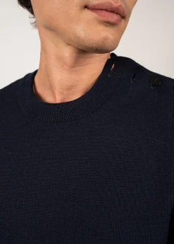 SAINT JAMES Pulls Marins*Pull marin uni Cancale Marine