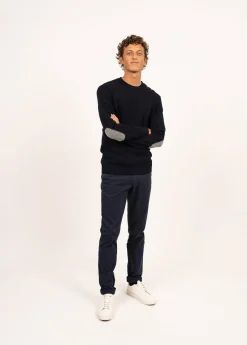 SAINT JAMES Pulls Marins*Pull marin uni Dinan Marine