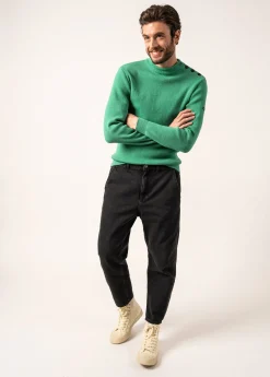 SAINT JAMES Pulls Marins*Pull marin uni Matelot Trefle