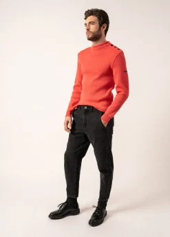 SAINT JAMES Pulls Marins*Pull marin uni Matelot Doly