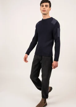 SAINT JAMES Pulls & Gilets*Pull militaire Condor Marine