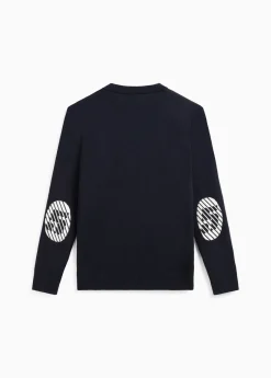 SAINT JAMES Pulls Marins*Pull Mondiovision Renault 5 Navy