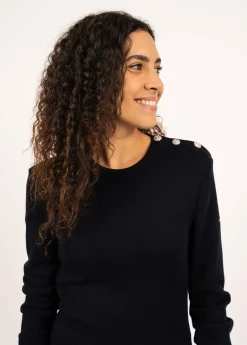 SAINT JAMES Robes & Jupes*Robe pull Grande Marée Navy