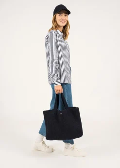 SAINT JAMES Sacs À Main & Cabas*Sac tricoté Navy