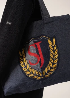 SAINT JAMES Sacs À Main & Cabas*Tote bag Campus Jean/rouge