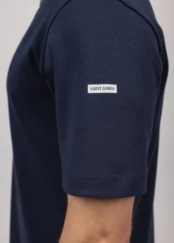 SAINT JAMES T-shirts & Polos*T-shirt à manches courtes Lumio Marine