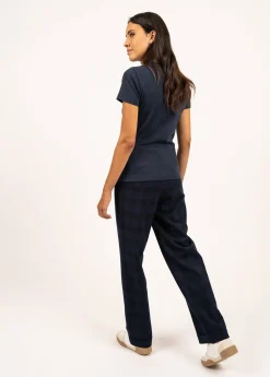 SAINT JAMES Polos & T-shirts*T-shirt col rond Ajaccio Marine