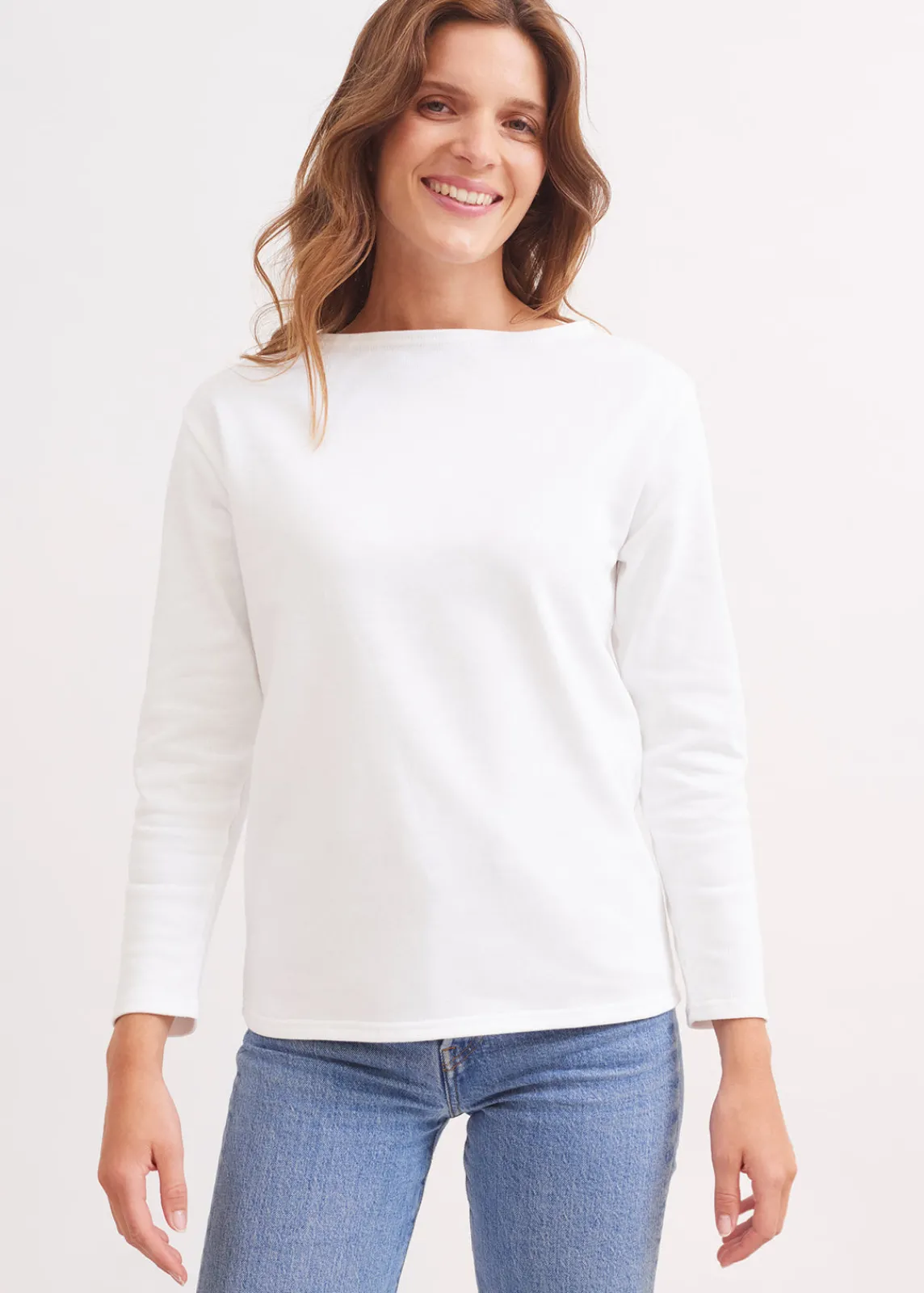 SAINT JAMES Marinières*T-shirt marin Guildo Neige